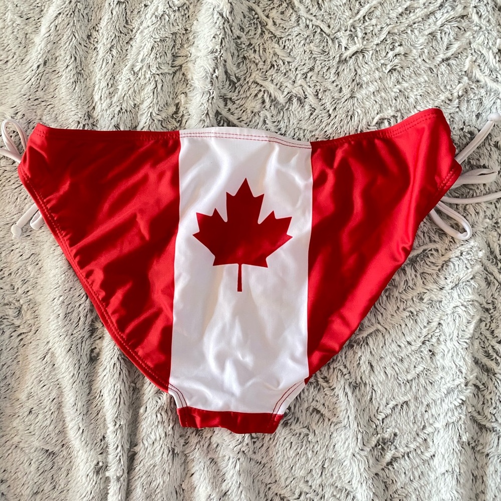 Canada Maple Leaf Swim Bottoms
